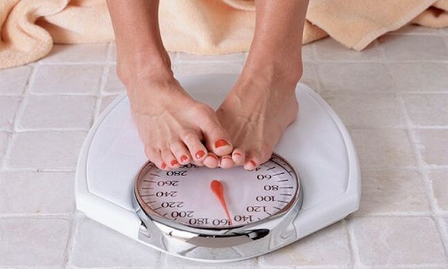 Changing weight as a negative effect on the shape of the breast